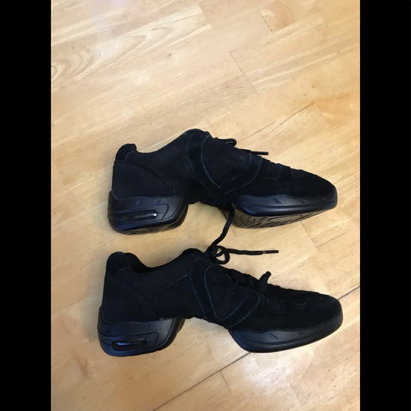 3/20$ Skazz by Sansha women’s size 7 black jazz sneaker - Picture 1 of 7